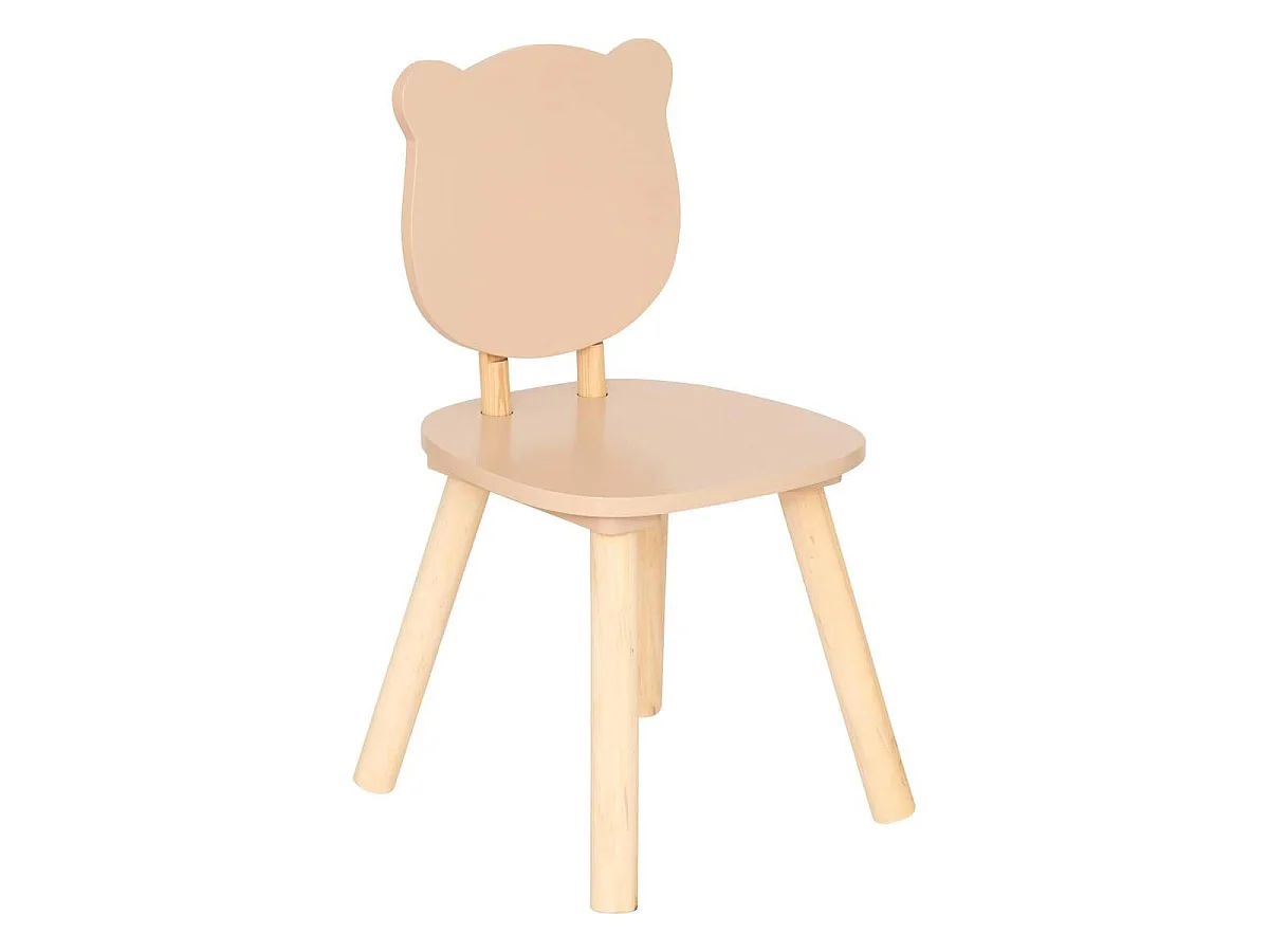 Chaise Enfant "Douceur" 49cm Beige