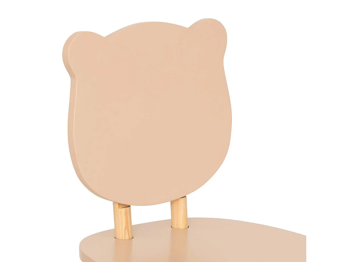 Chaise Enfant "Douceur" 49cm Beige