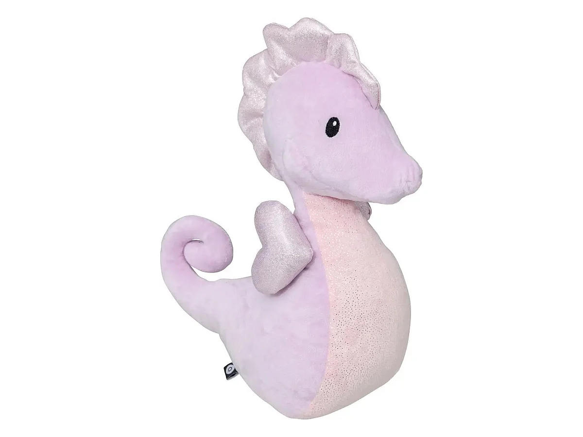 Peluche Enfant Hippocampe "Naia" 35cm Rose