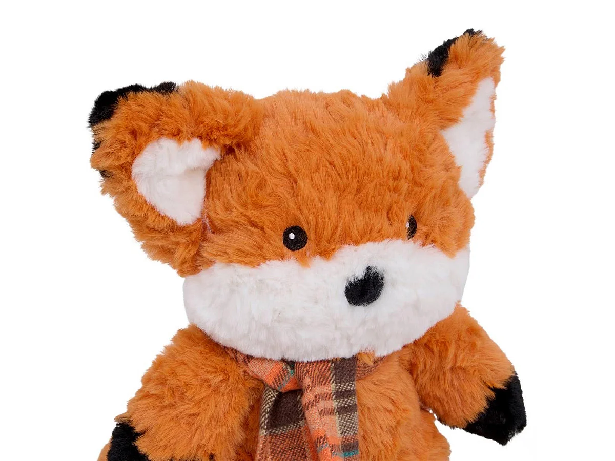 Peluche Enfant Renard "Ginger" 32cm Orange