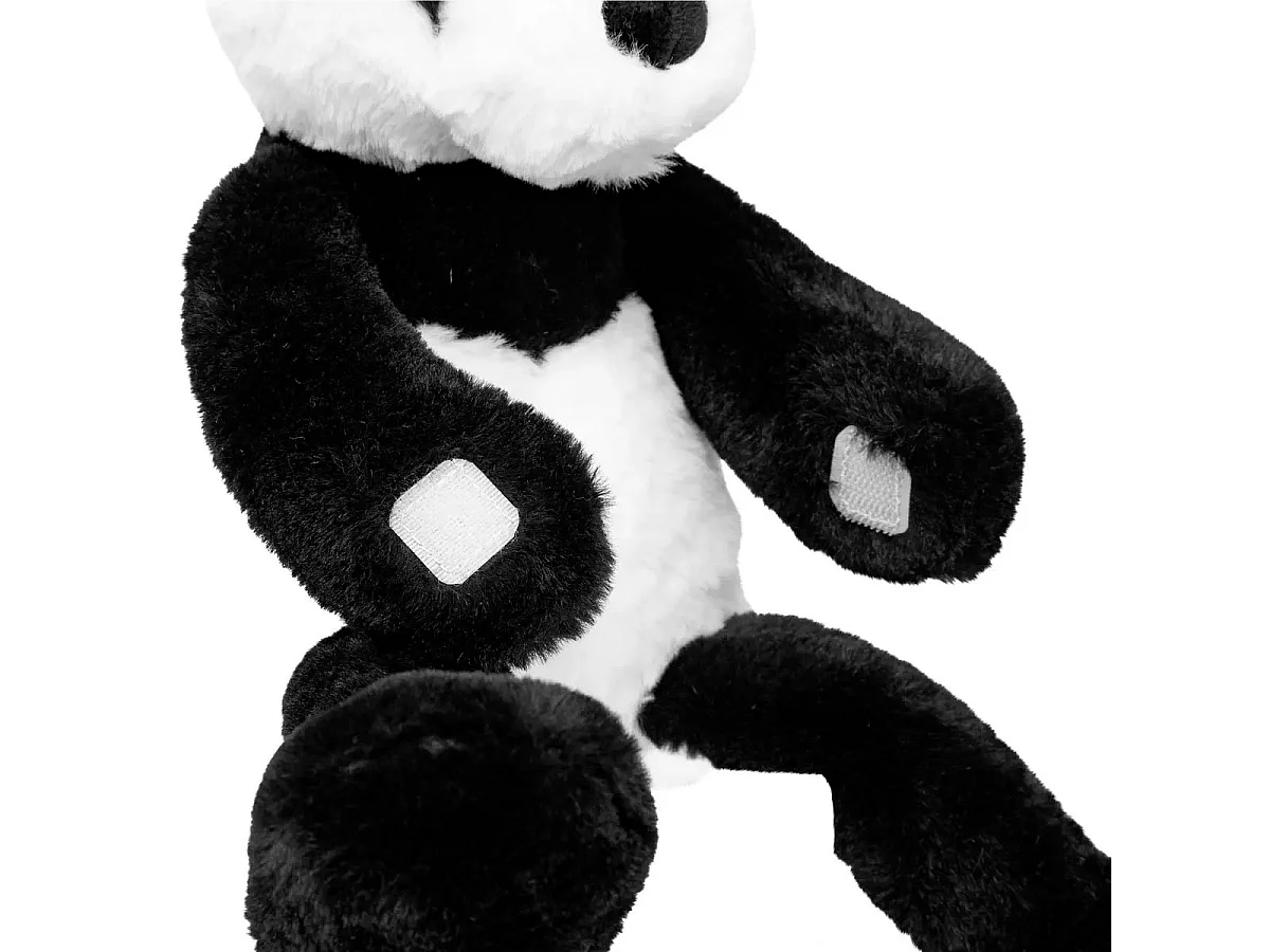 Peluche Enfant Panda "Andy" 35cm Noir & Blanc