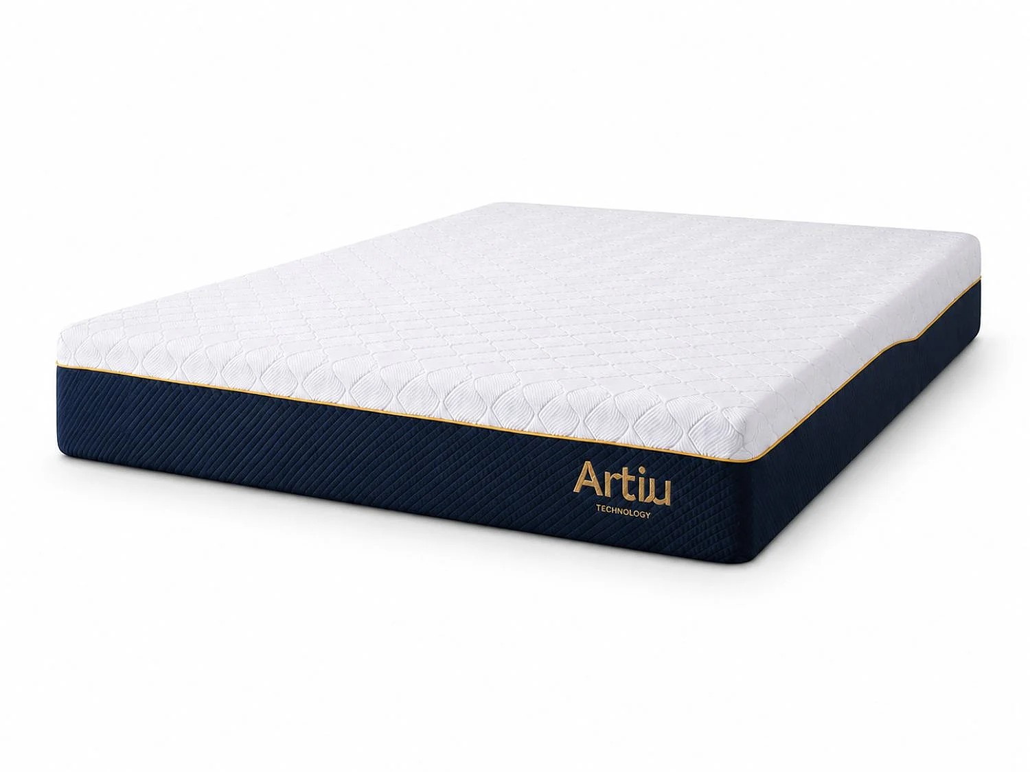 Colchón ARTIU 90x200 Viscoelástico Desenfundable Adaptable para Cama Articulada, Firmeza Suave y Muy Acogedor