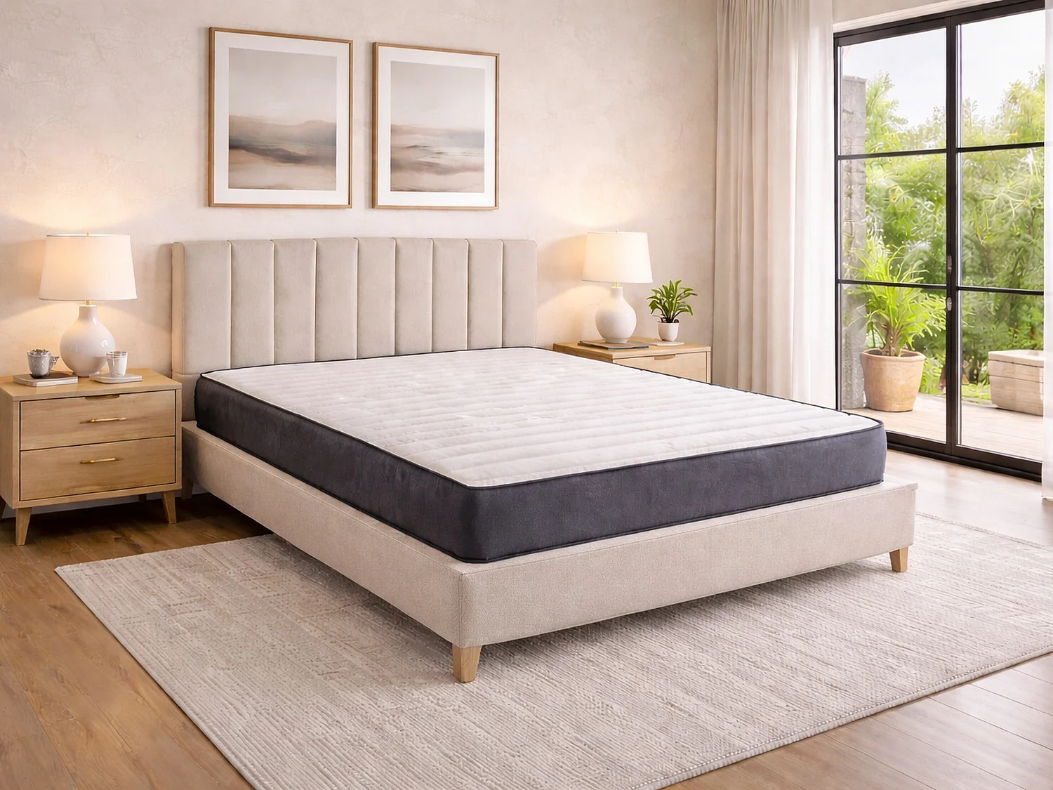Matelas DORMISSIMO PLUS PRESTIGE 140x200 Hauteur 23 cm - 18 cm de latex naturel