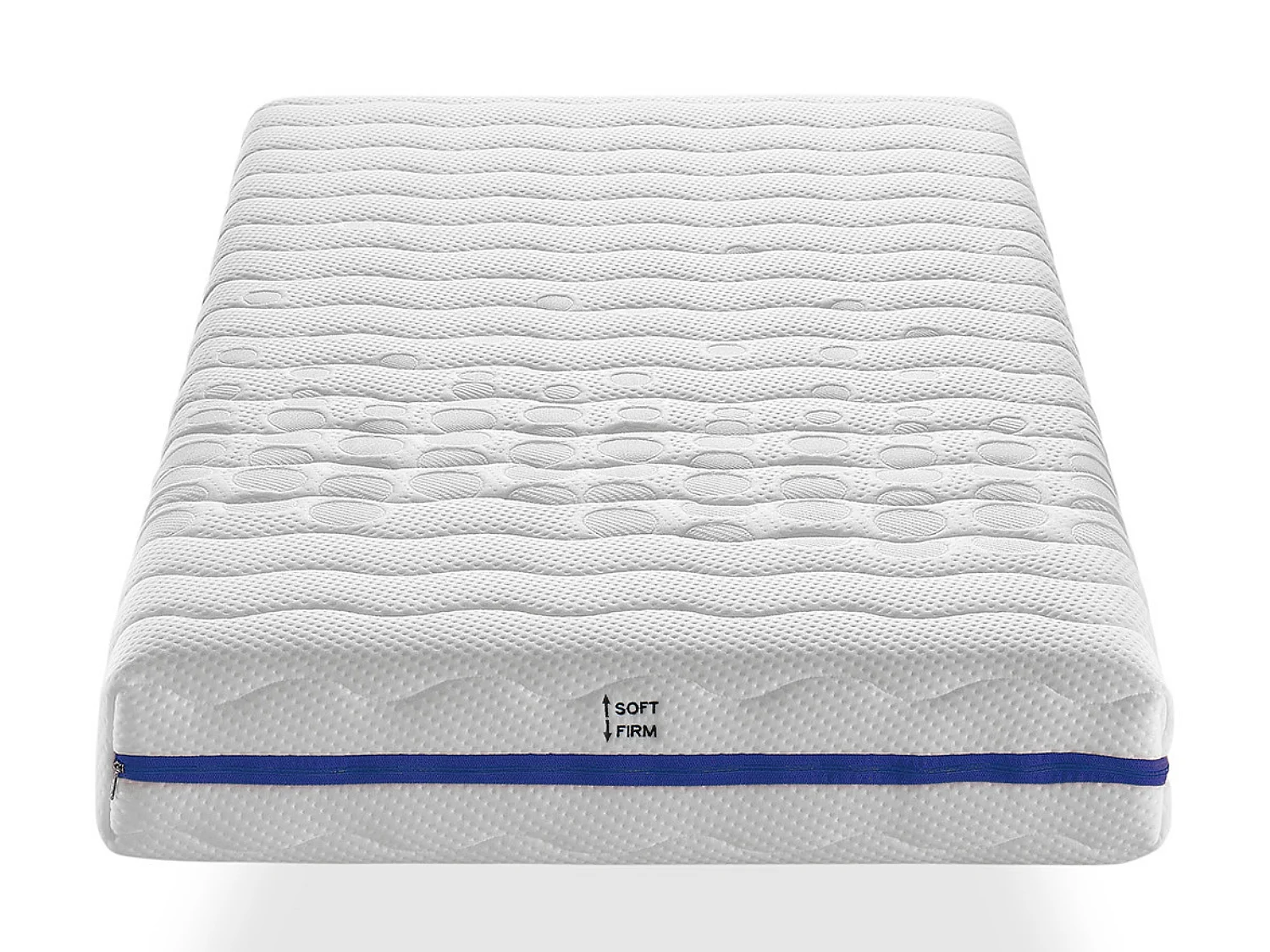 Matelas Medical 100X200 MUNICH, Épaisseur 20 CM| 2 fermetés en 1 | Niveau de dureté H2 et H3 | Articuler