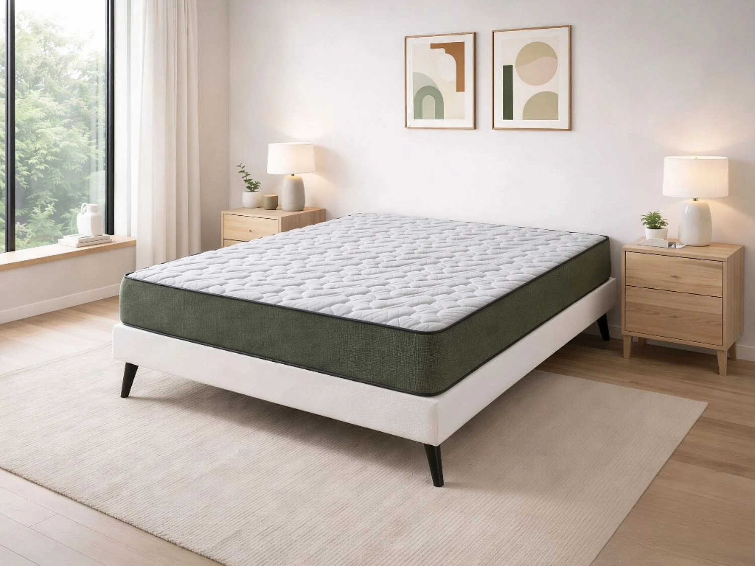 Matelas DORMISSIMO GAMMA SPRING 140x190 cm Ressorts Ensachés Hauteur 28 cm