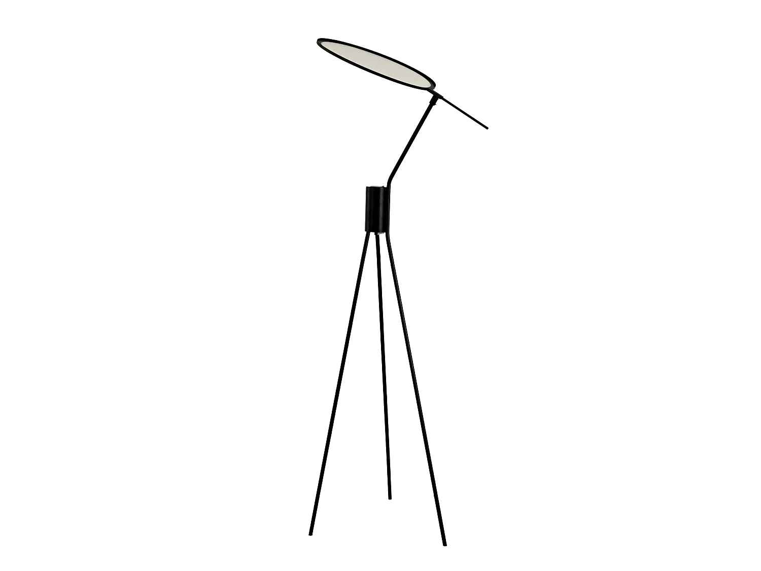 Lampadaire en acier noir 8099 ANGEL CERDA