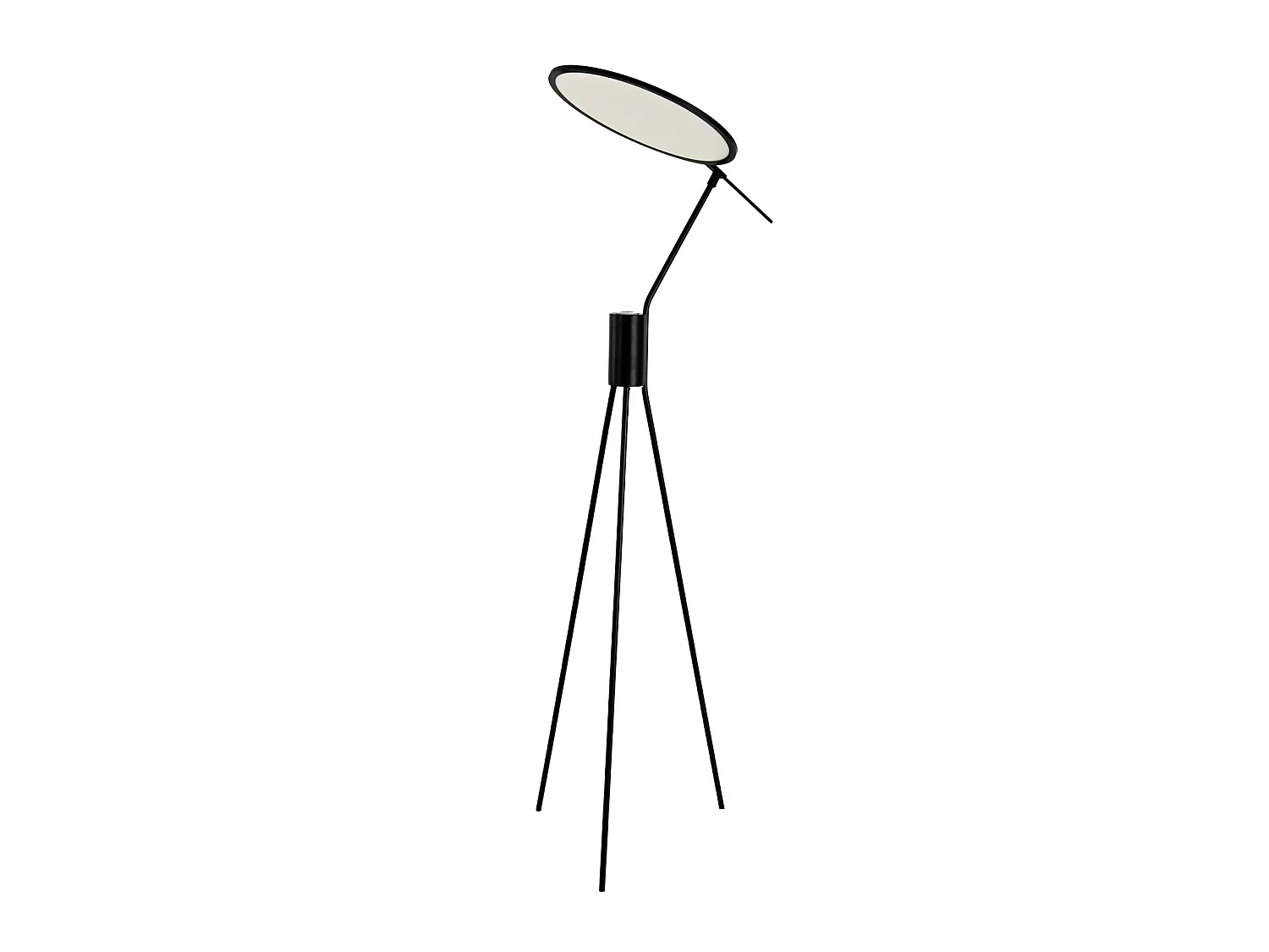 Lampadaire en acier noir 8099 ANGEL CERDA