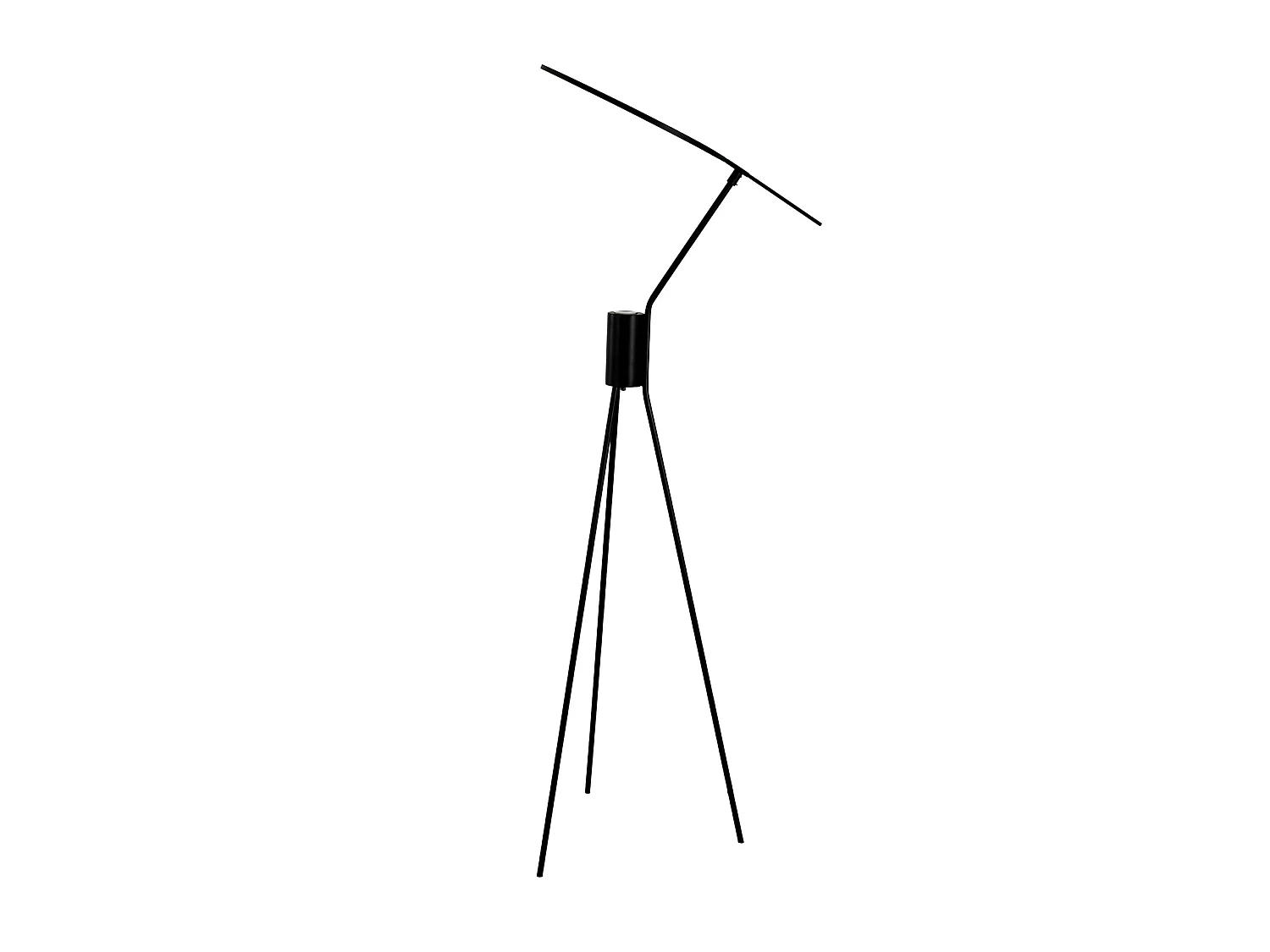 Lampadaire en acier noir 8099 ANGEL CERDA