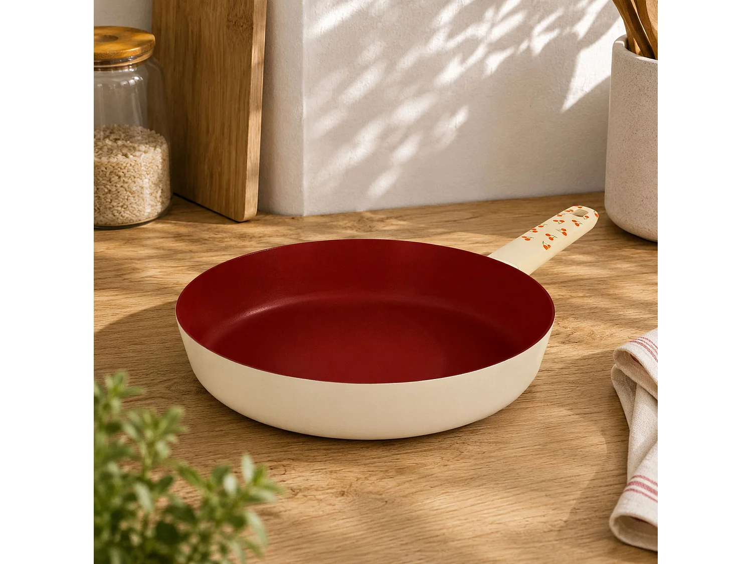 Menastyl - Poêle Cerise 28cm En Aluminium