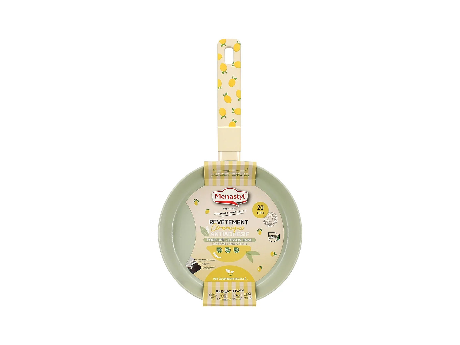 Menastyl - Poêle Citron 20cm En Aluminium