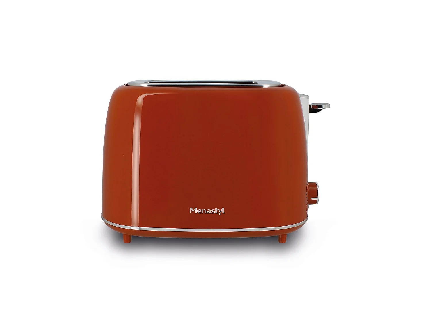 Menastyl - Grille Pain Retro 2 Tranches En Acier Inoxydable Brique
