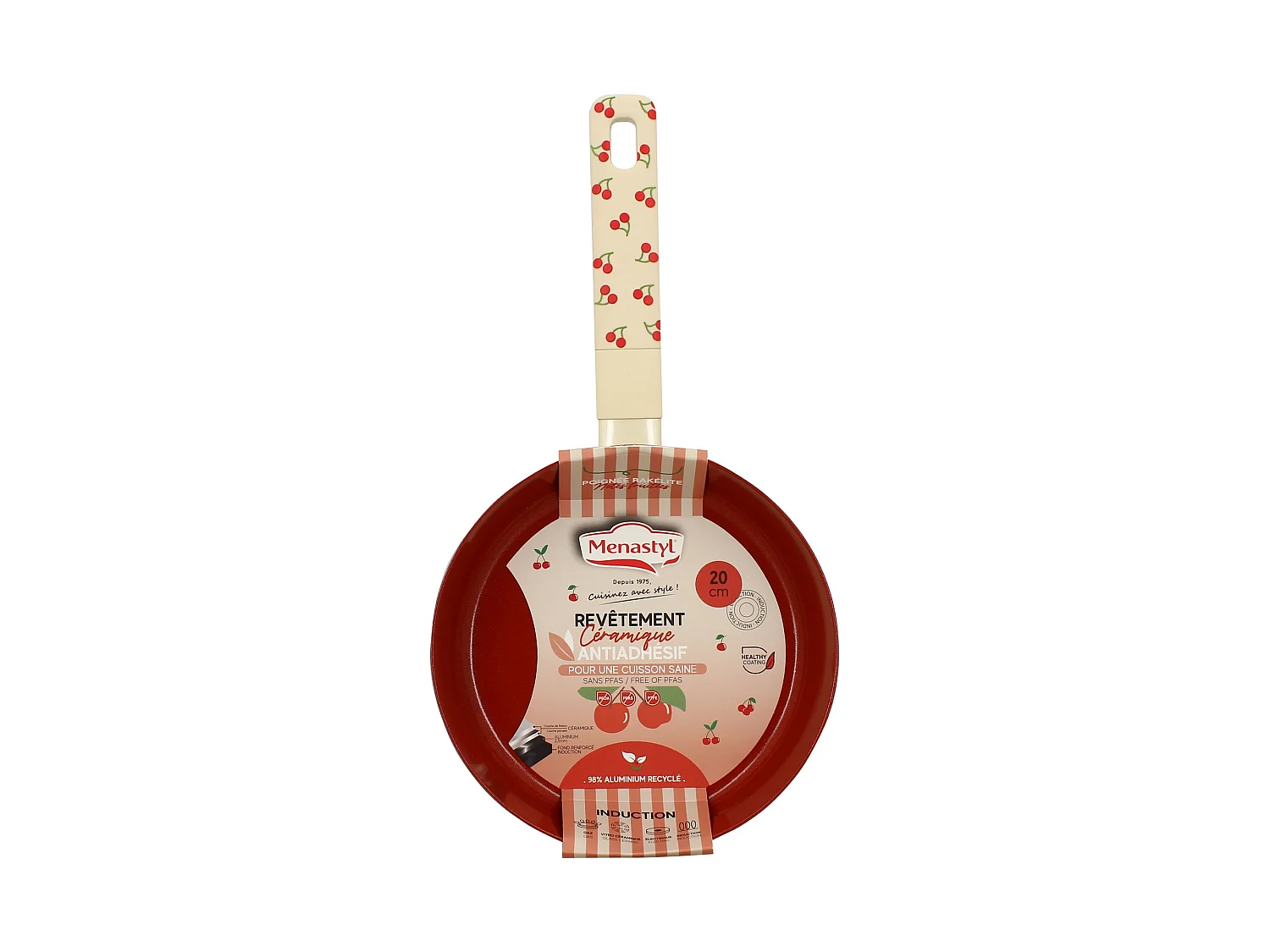 Menastyl - Poêle Cerise 20cm En Aluminium