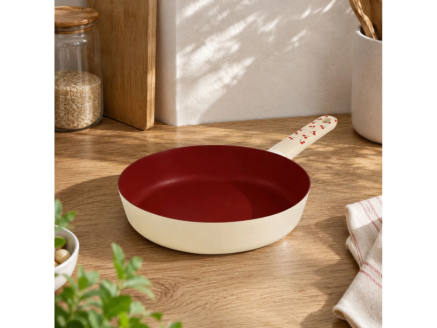Menastyl - Poêle Cerise 20cm En Aluminium