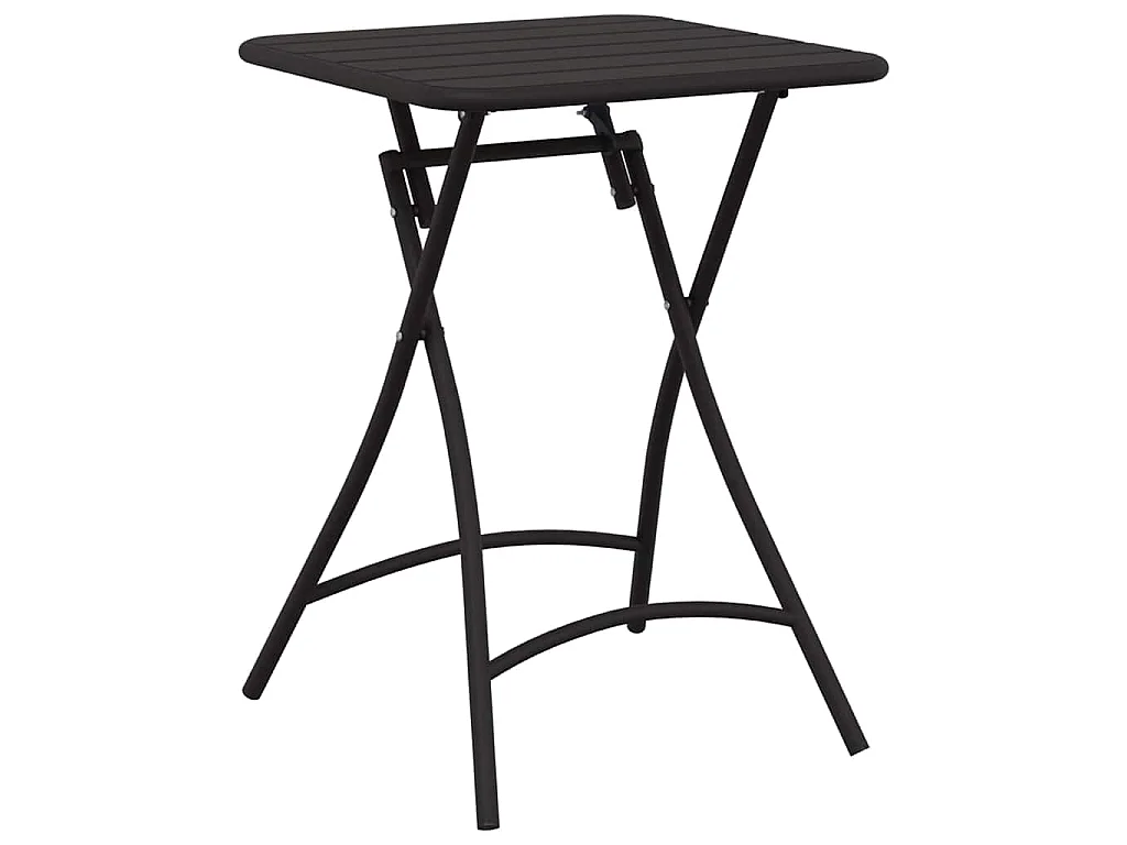 Ensemble bistrot 3 pièces Anthracite Acier