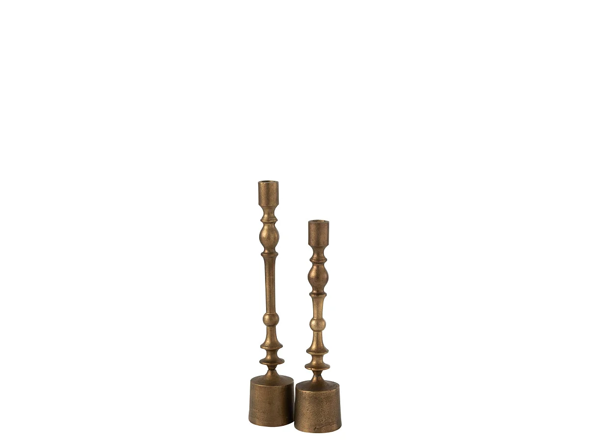 Chandelier Vintage "Neuh" 35cm Bronze