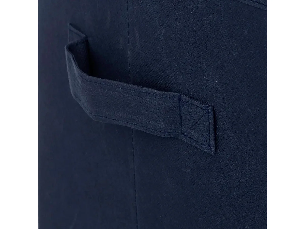 Lot de 2 Boîtes de Rangement "Espace" 29cm Bleu