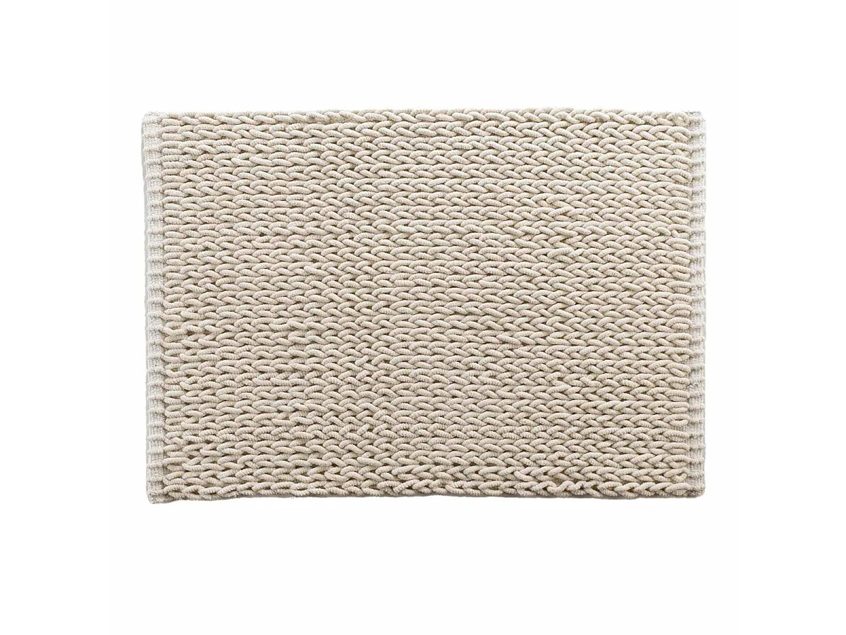 Tapis de Bain Relief "Isalis" 50x80cm Beige
