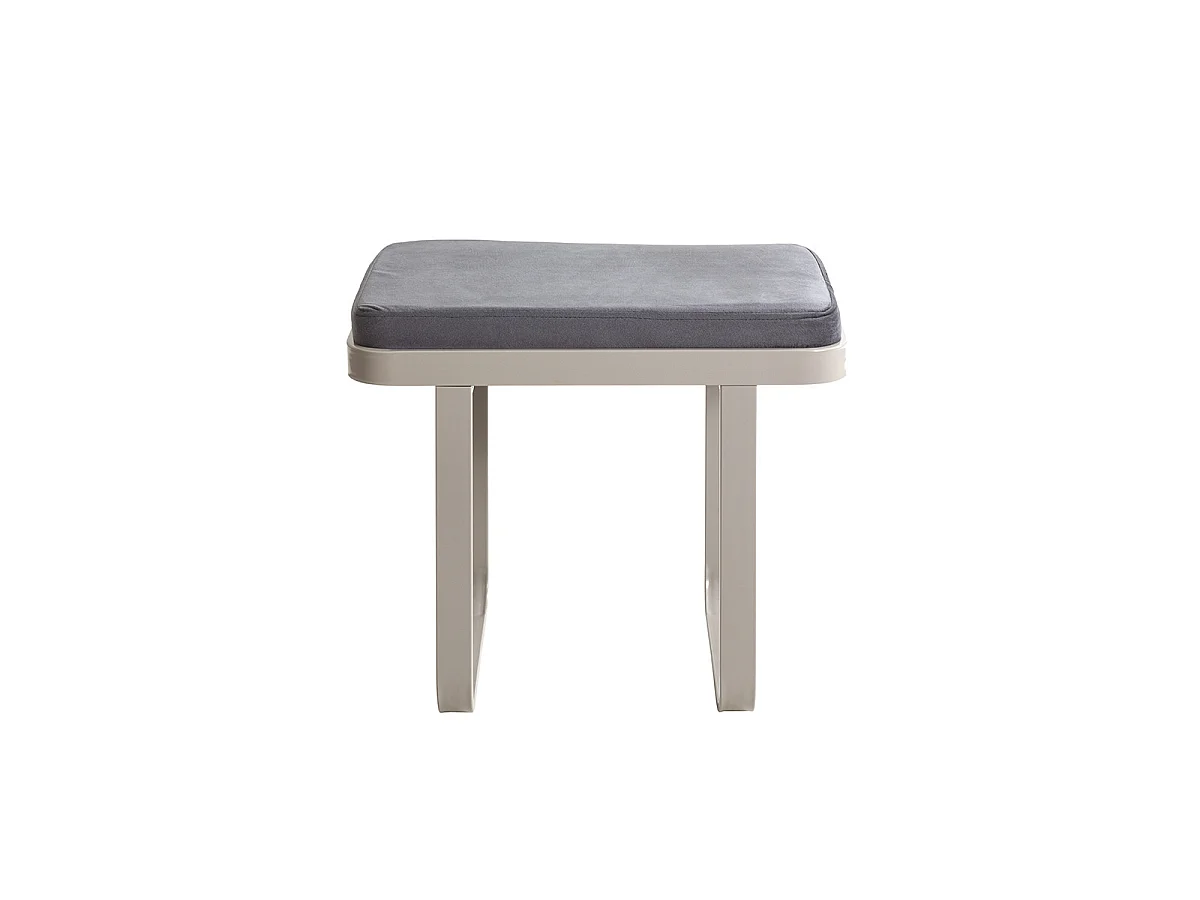 Banc Design 1 Place "Dario" 56cm Anthracite