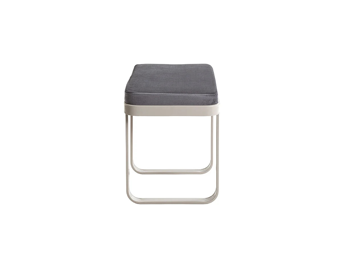 Banc Design 1 Place "Dario" 56cm Anthracite