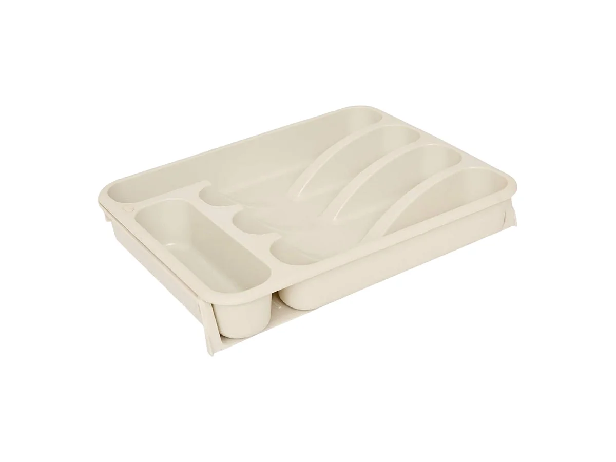 Range-Couverts Extensible "Poly" 28cm Beige