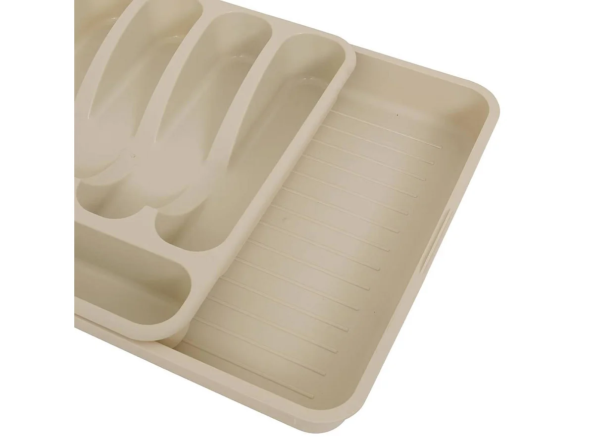 Range-Couverts Extensible "Poly" 28cm Beige