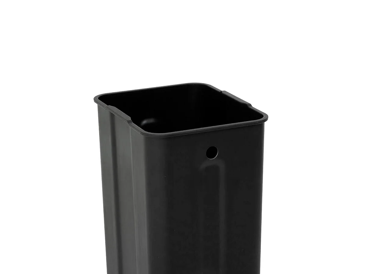 Poubelle de Tri 2 Bacs "Nova" 2x30L Noir