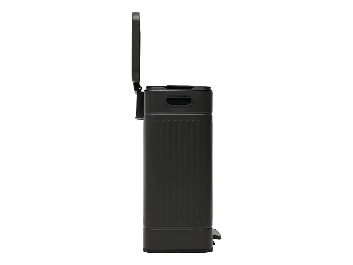 Poubelle de Tri 2 Bacs "Nova" 2x30L Noir