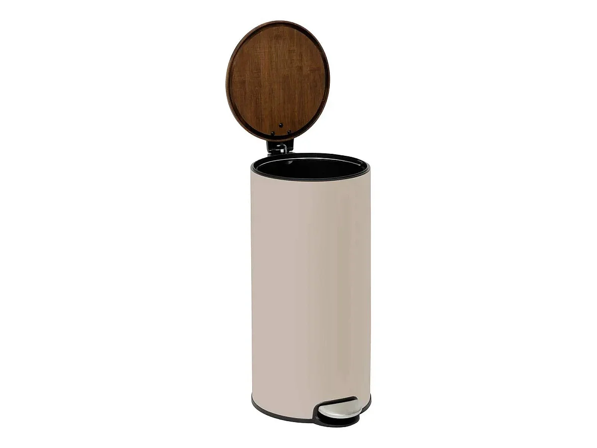 Poubelle de Cuisine "Modern Colors" 30L Beige
