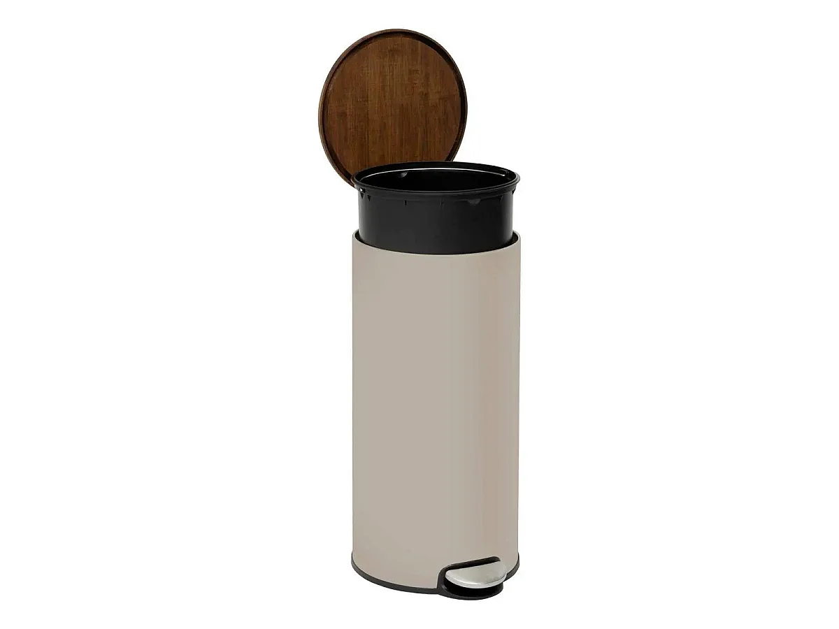 Poubelle de Cuisine "Modern Colors" 30L Beige