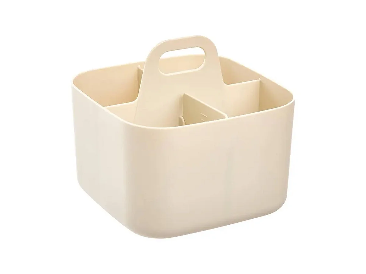 Organiseur Compartiments Modulables "Poly" 16cm Beige
