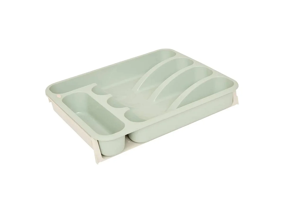 Range-Couverts Extensible "Poly" 28cm Vert