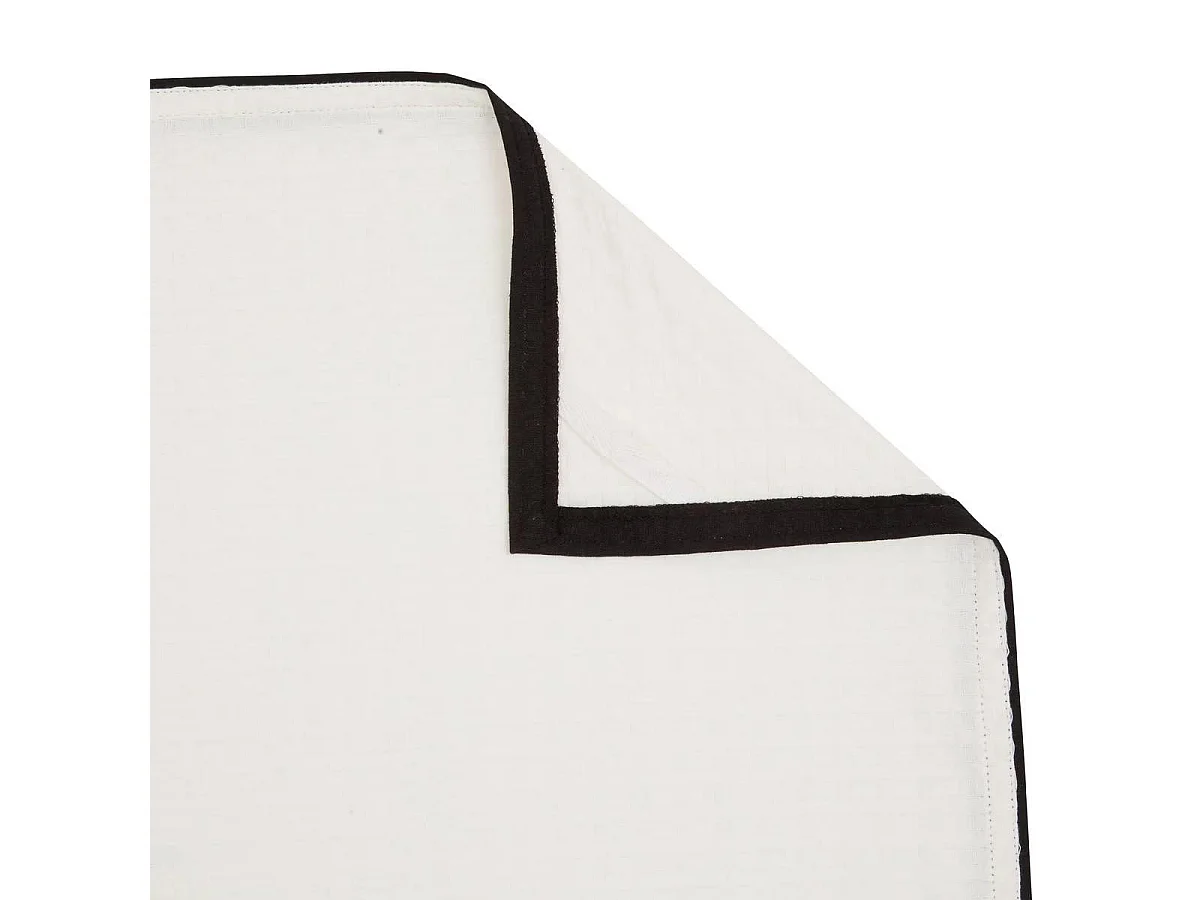 Lot de 2 Torchons de Cuisine "Waffle" 70x45cm Blanc