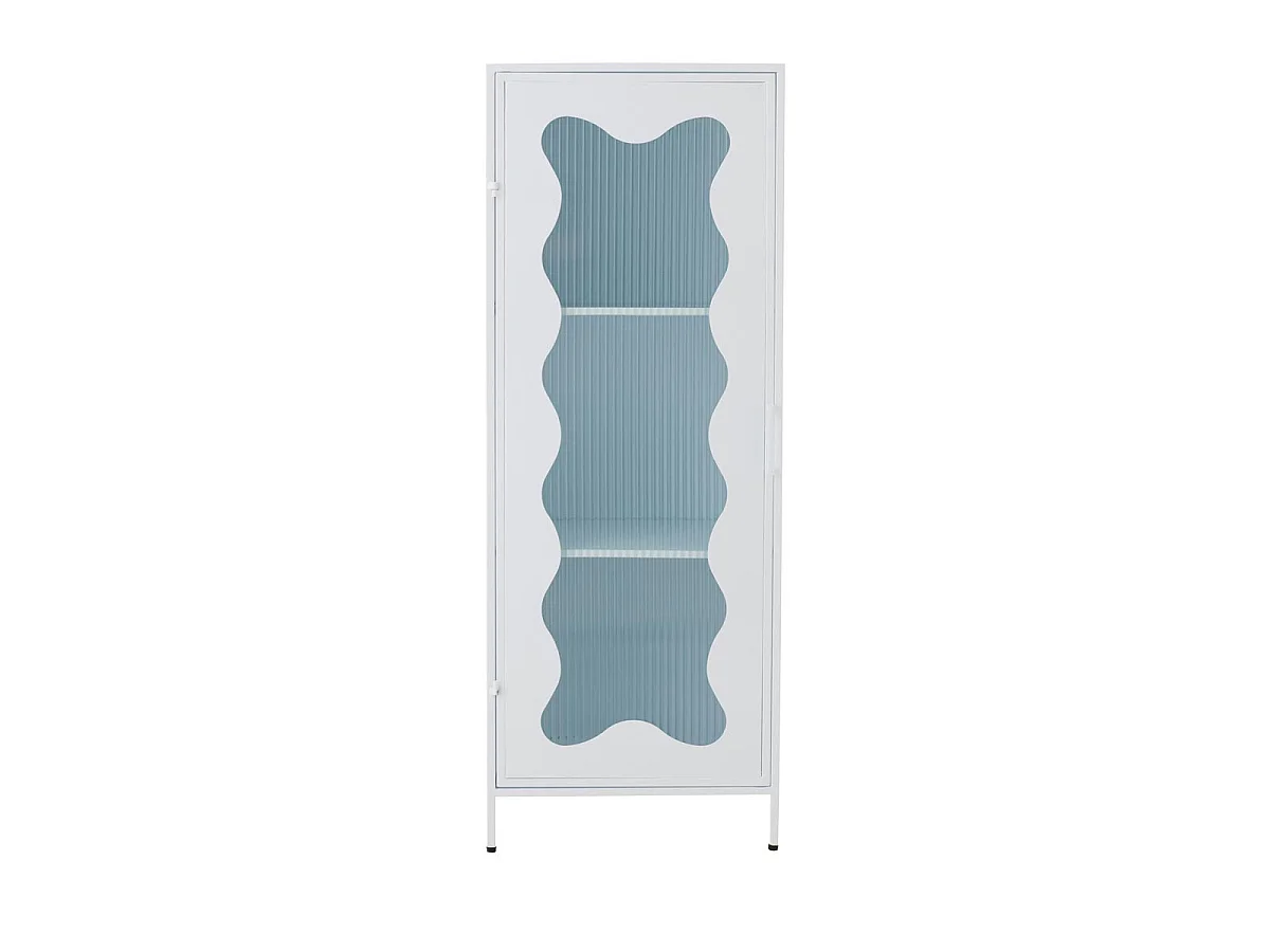 Étagère Enfant Design "Vague" 120cm Blanc