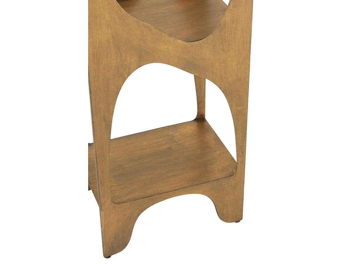 Étagère Design en Métal "Var" 200cm Doré