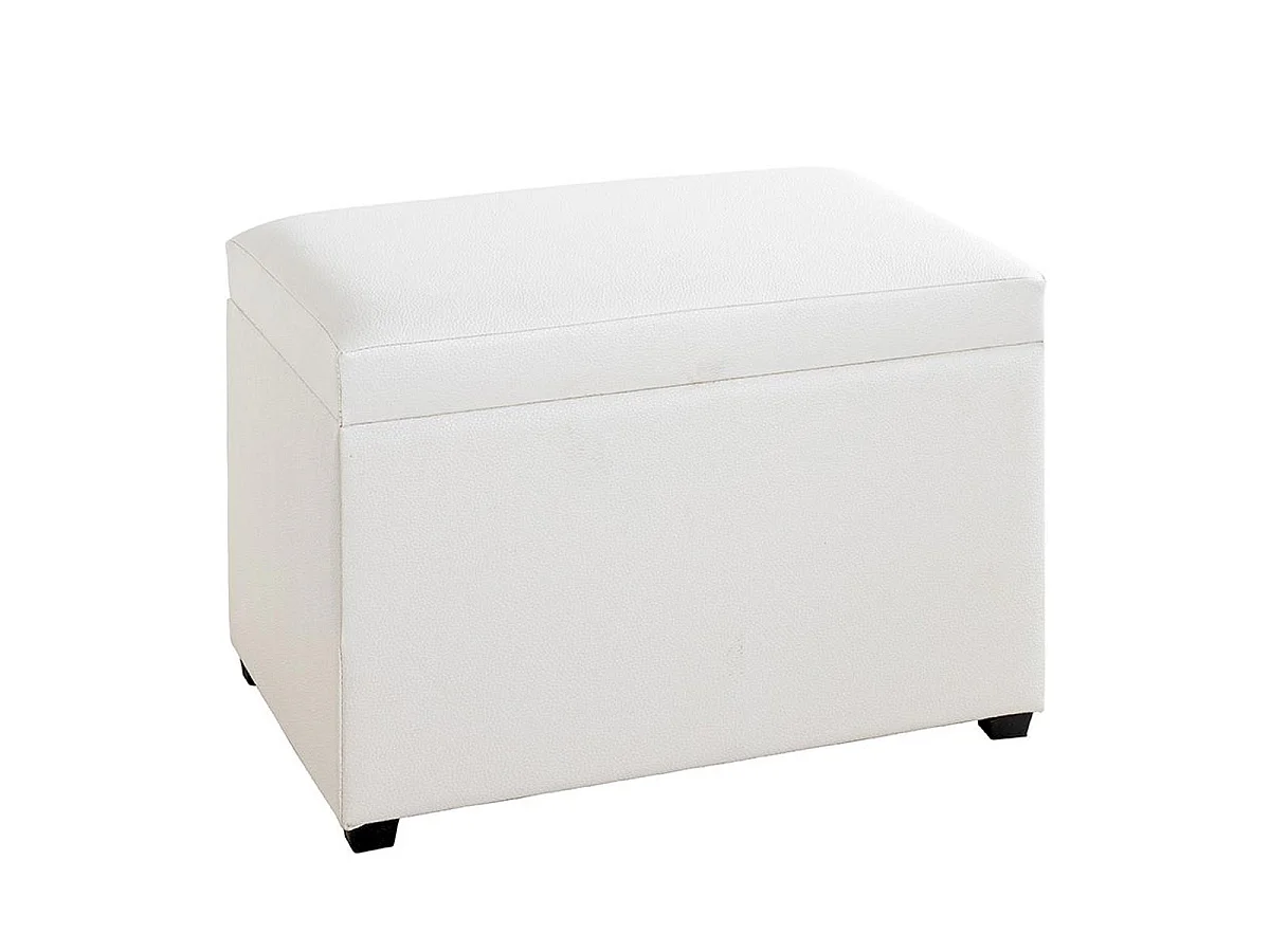 Banc Coffre de Rangement "Timmy" 58cm Blanc