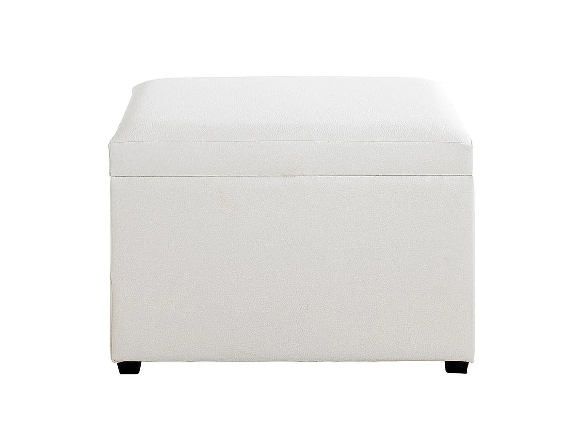 Banc Coffre de Rangement "Timmy" 58cm Blanc