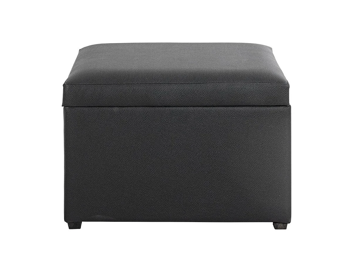 Banc Coffre de Rangement "Timmy" 58cm Noir
