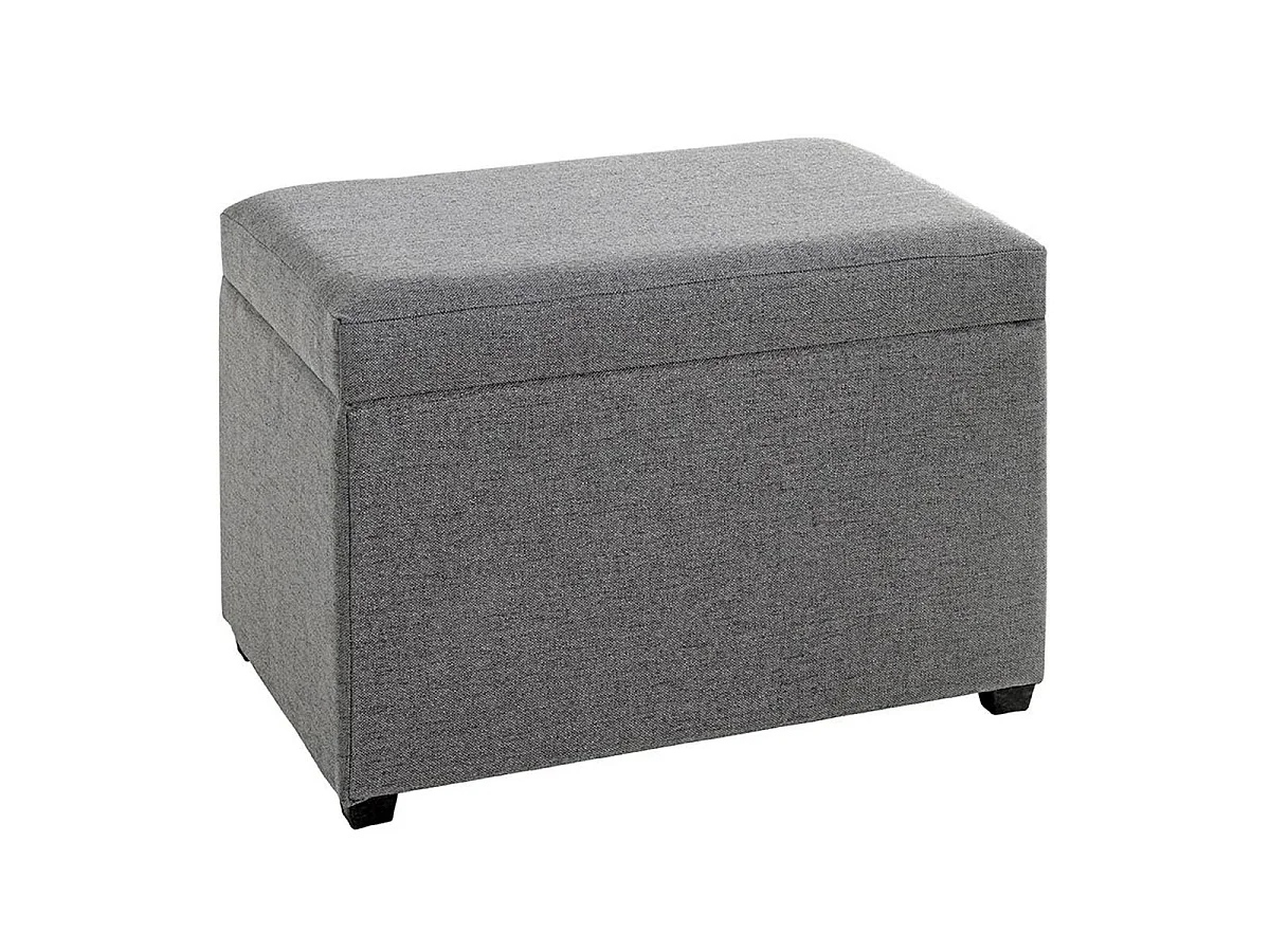 Banc Coffre de Rangement "Timmy" 58cm Anthracite