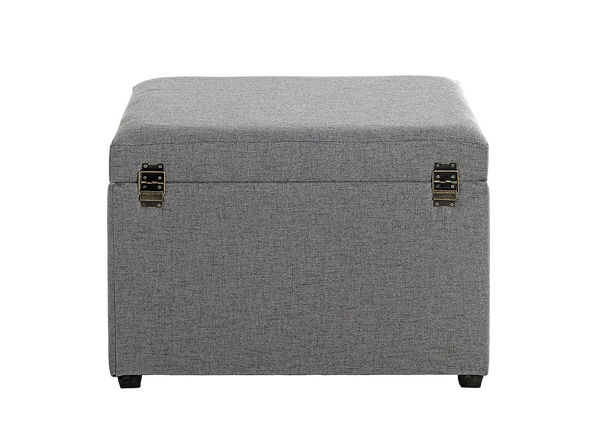 Banc Coffre de Rangement "Timmy" 58cm Anthracite