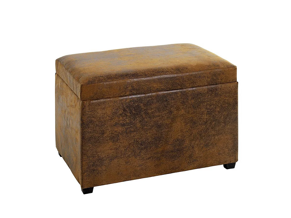 Banc Coffre de Rangement "Timmy" 58cm Marron