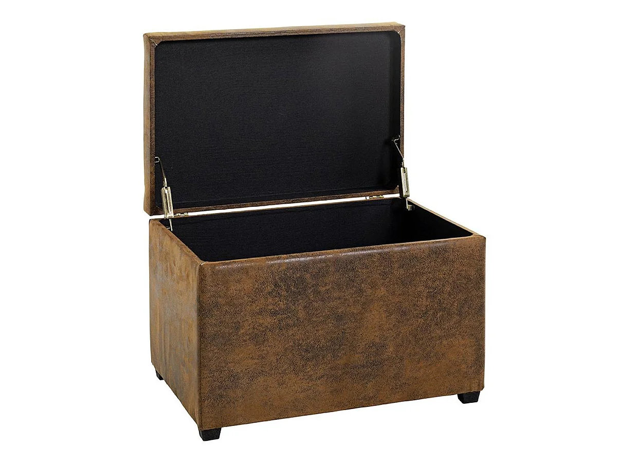 Banc Coffre de Rangement "Timmy" 58cm Marron