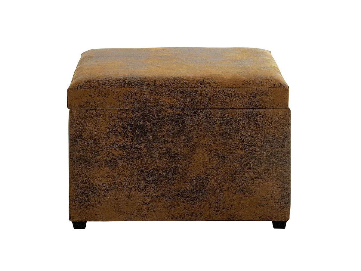 Banc Coffre de Rangement "Timmy" 58cm Marron