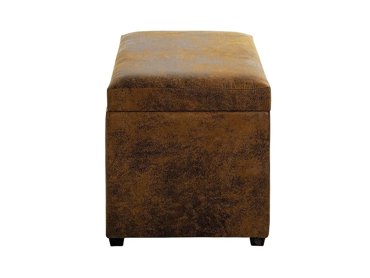 Banc Coffre de Rangement "Timmy" 58cm Marron