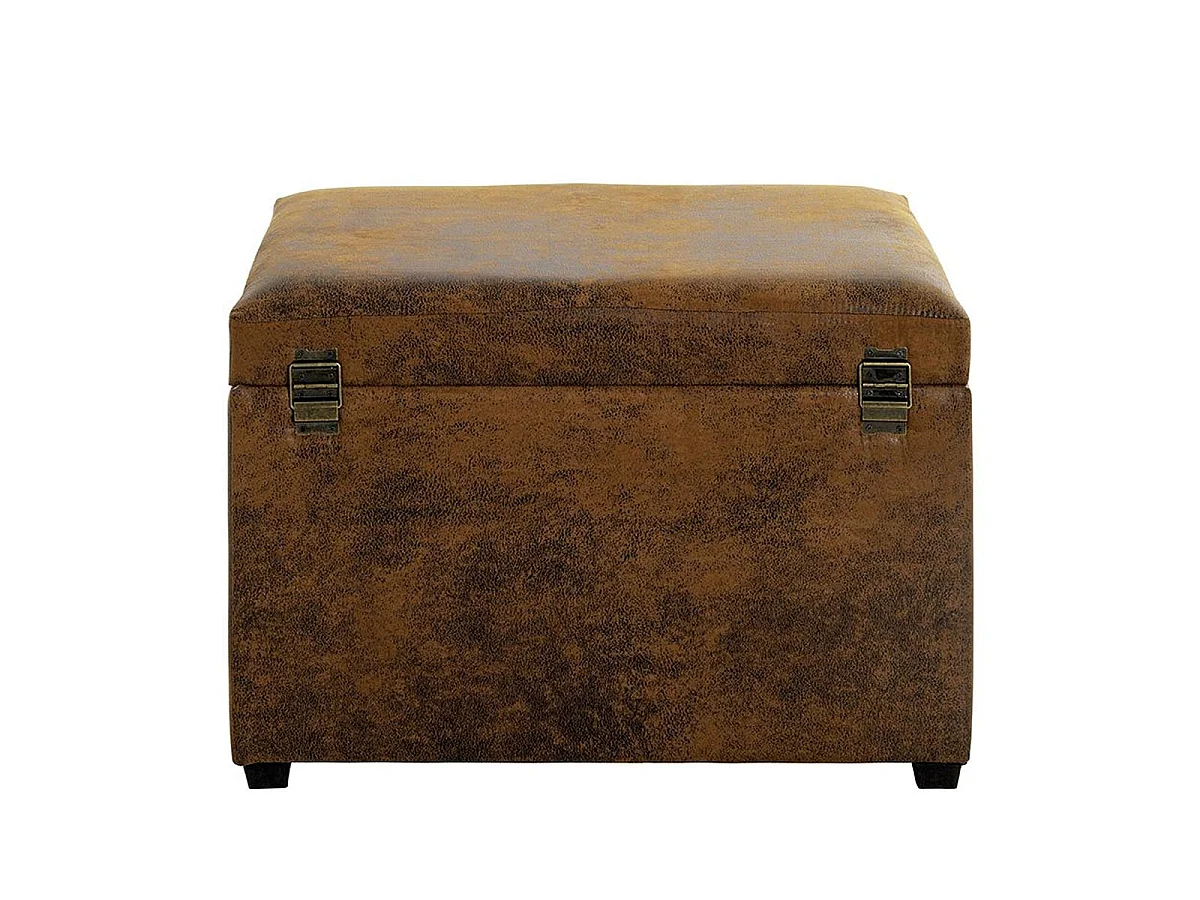 Banc Coffre de Rangement "Timmy" 58cm Marron