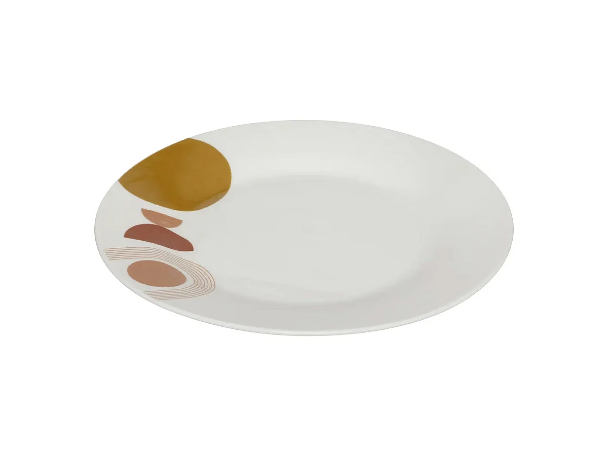 Service de Table 18 Pièces "Tara" 27cm Blanc