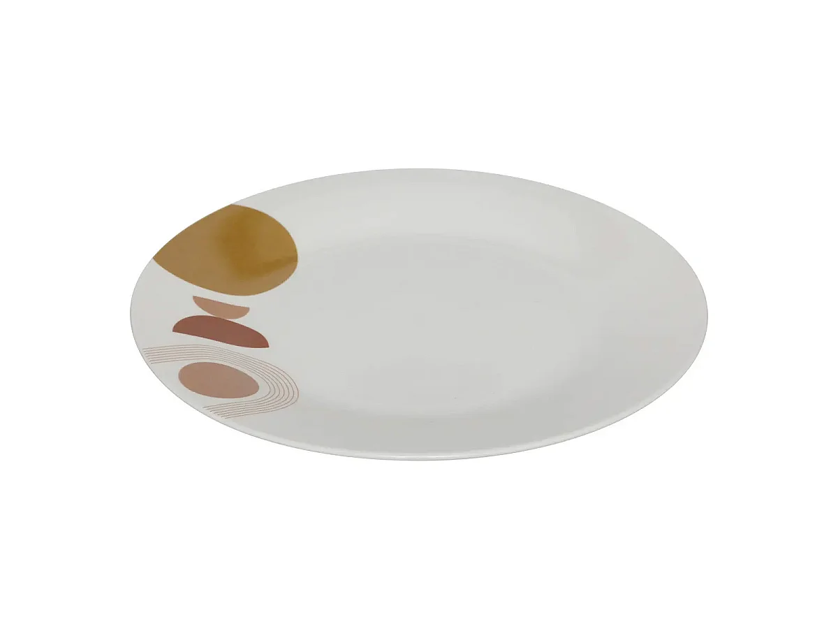 Service de Table 18 Pièces "Tara" 27cm Blanc