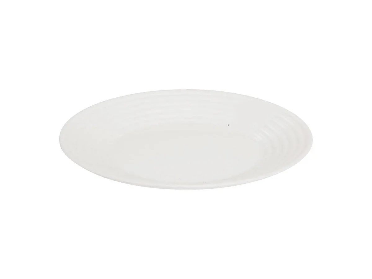 Service de Table 12 Pièces "Héloïse" 26cm Blanc
