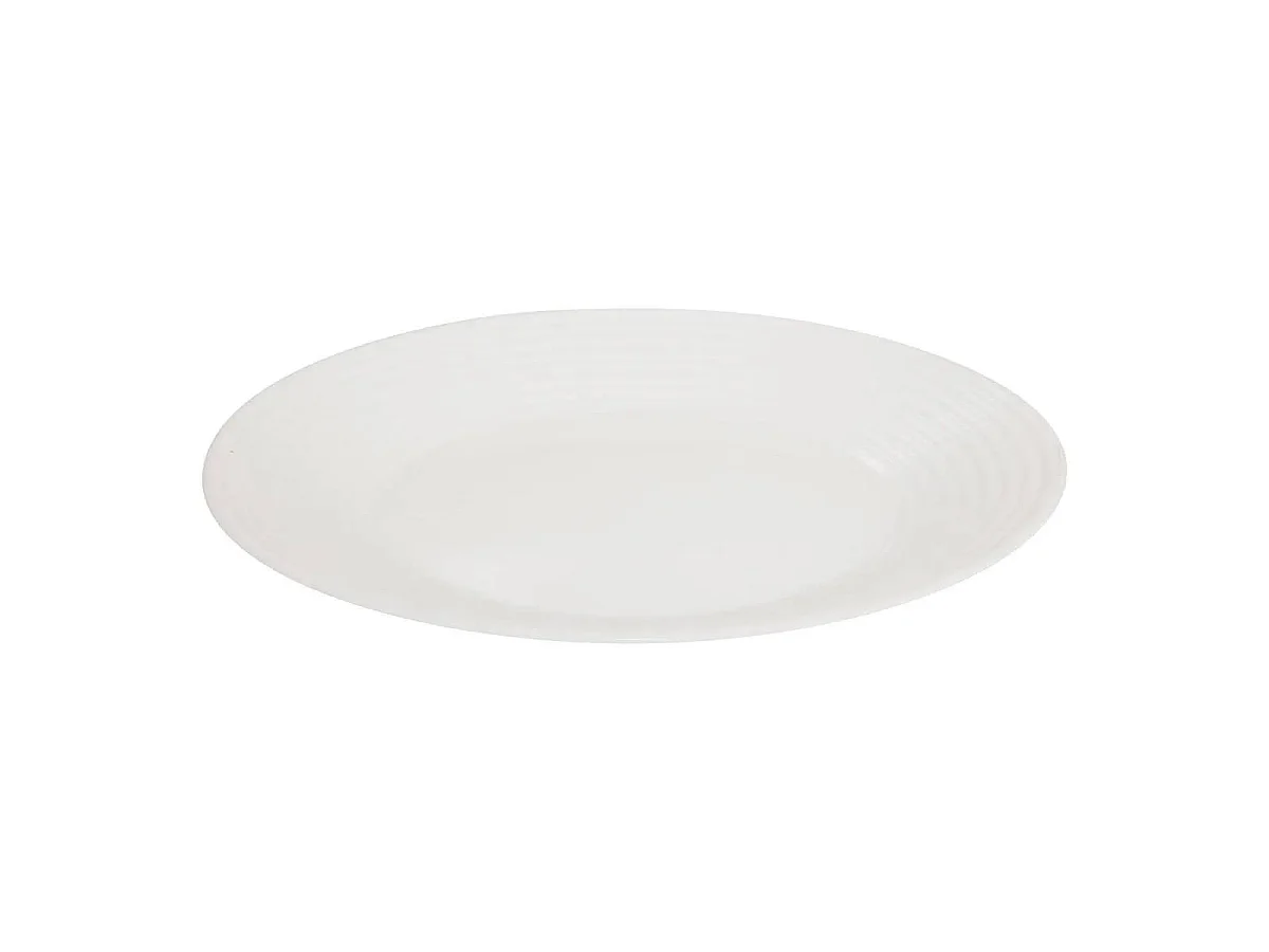 Service de Table 12 Pièces "Héloïse" 26cm Blanc