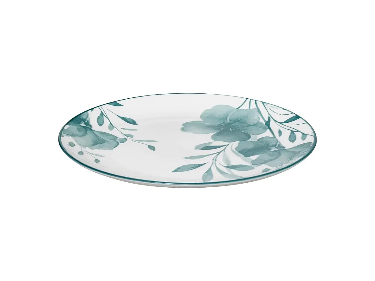 Service de Table 18 Pièces "Lily" 26cm Blanc