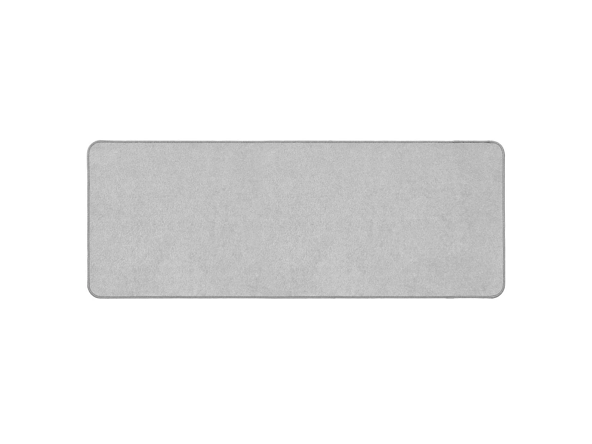 Tapis Tissé Velours "Carpetuni" 45x120cm Gris